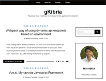 Tablet Screenshot of gkibria.com